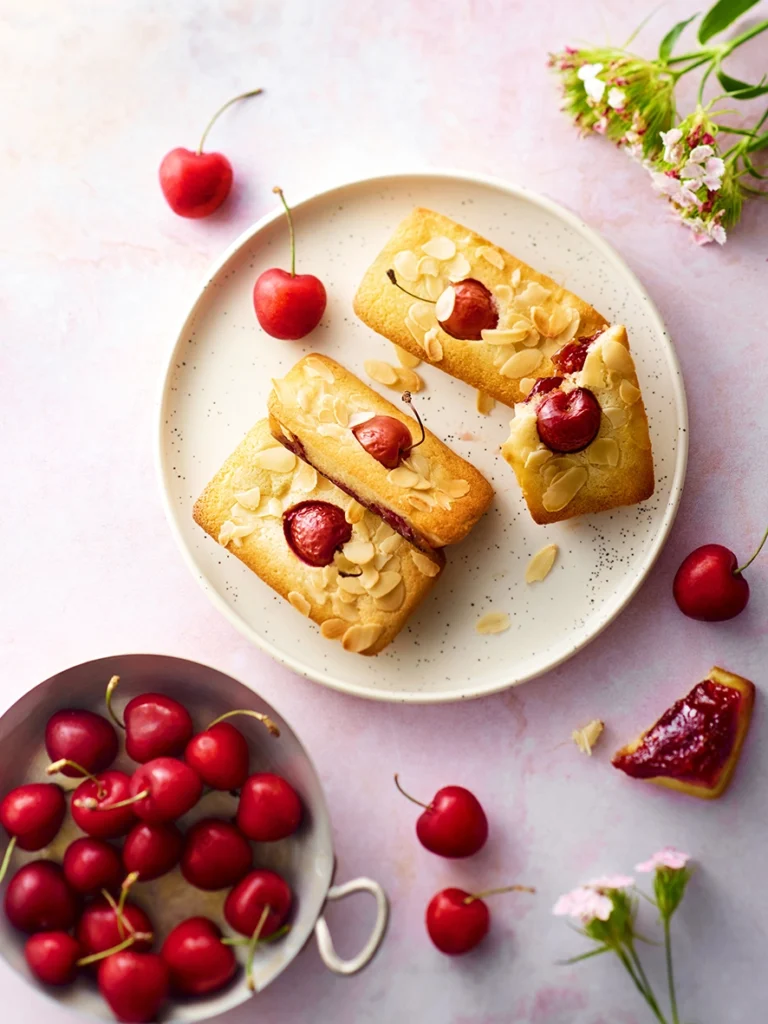 Moule 6 financiers - Financiers amandes cerises