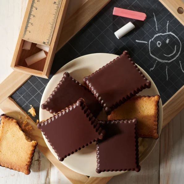 Biscuits petits beurres chocolat
