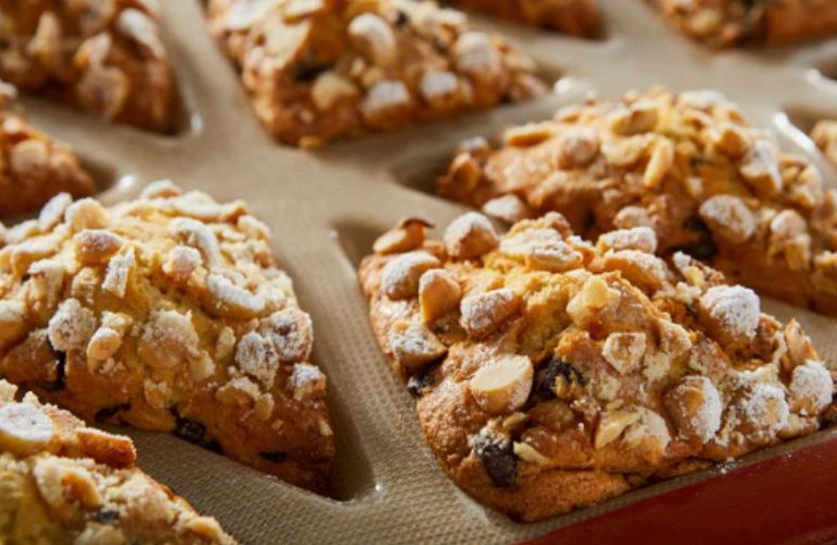 Candied Orange Bittersweet Chocolate Scones